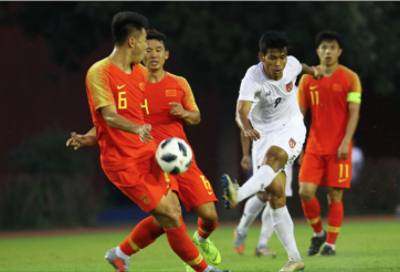 Myanmar thua cay đắng Trung Quốc tại VL U19 Châu Á 2020