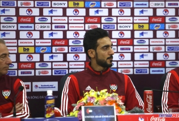 Cầu thủ UAE: 'Chúc ĐT Việt Nam may mắn khi gặp chúng tôi'