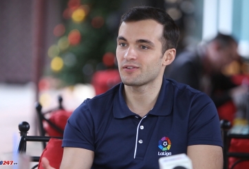 Đại diện La Liga: 'Tôi muốn đưa 1-2 cầu thủ Việt Nam sang Tây Ban Nha'