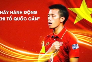 Văn Quyết để lại hình ảnh đẹp trong lòng NHM cả nước