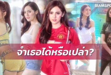 Đứng hình trước nhan sắc của nữ CĐV xinh đẹp nhất Thái Lan