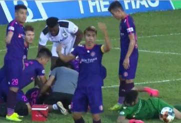 VIDEO: 5 phút thót tim ở trận HAGL hoà 1-1 Sài Gòn