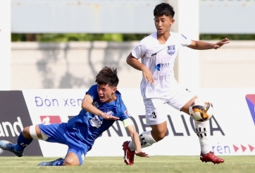 U17 HAGL thua đậm 'người anh em' trong liên minh JMG của Bầu Đức