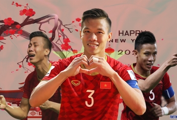 Đội trưởng ĐTQG Việt Nam chúc tết độc giả THỂ THAO 247