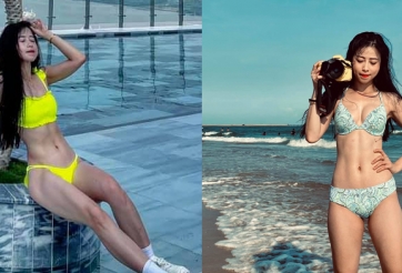 Hoa khôi võ thuật Việt Nam diện 2 mảnh khiến CĐM 'đứng hình'