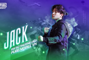 Jack trở thành đại sứ thương hiệu của PUBG Mobile Việt Nam