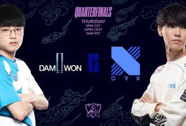 Kết quả CKTG 2020 ngày 15/10: DWG hủy diệt DRX