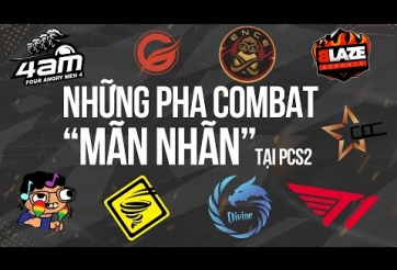 Những pha combat mãn nhãn tại PUBG Continental Series 2