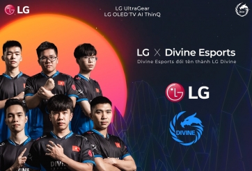 PUBG: Divine Esports chính thức đổi tên thành LG Divine
