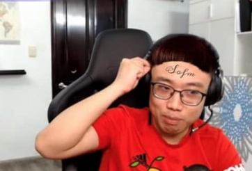 BLV Hoàng Luân khắc chữ SofM lên đầu?