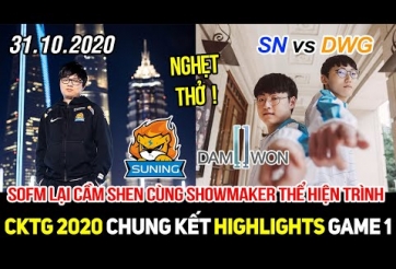 Highlight CKTG 2020 - SN vs DWG (Trận 1): DWG dẫn trước 1-0