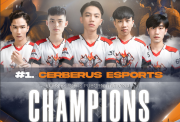 Ceberus Esports vô địch POPS eSports PUBG Invitational