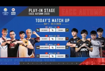 Fifa Online 4: Kết quả EACC Autumn 2020 hôm nay ngày 2/11