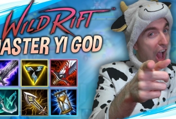 Cowsep chơi Master Yi thế nào trên LMHT Tốc Chiến?