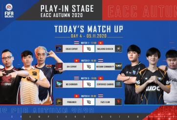 Fifa Online 4: Kết quả EACC Autumn 2020 hôm nay ngày 5/11