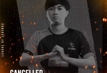 Celebrity chia tay Team Flash khi chưa thi đấu trận nào