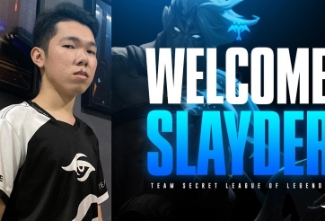 Slayder chính thức gia nhập Team Secret trước thềm VCS 2021