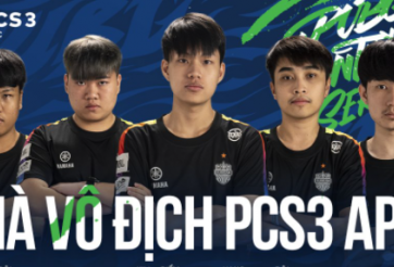 Buriram United Esports lên ngôi vô địch PCS 3 APAC