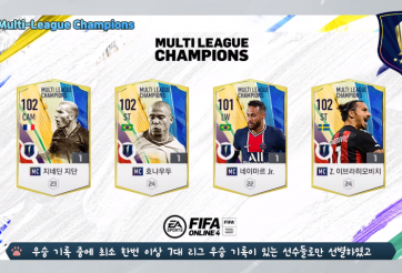 Fifa Online 4 ra mắt thẻ cầu thủ Multi-League Champions (MC)