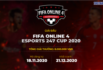 Khởi tranh giải FIFA Online 4 Esports 247 Cup 2020: Đi tìm nhà vua đích thực