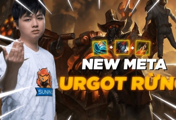 SofM tiếp tục khai phá meta với Urgot đi rừng cực mạnh