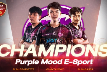 Purple Mood E-Sport lên ngôi vô địch CKTG FIFA Online 4