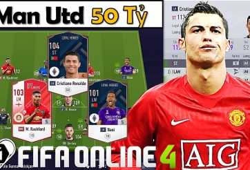 Xây dựng và trải nghiệm team color MU trong FIFA Online 4