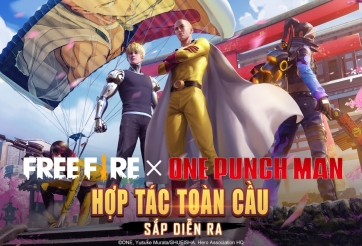 Free Fire có thêm một sự hợp tác toàn cầu với One-Punch Man 