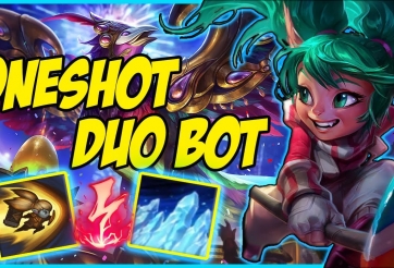 Cặp đôi Anivia và Poppy 'bá đạo' tại đường dưới trong LMHT 