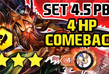 VIDEO: Tryndamere xoay cả team địch trong ĐTCL mùa 4.5