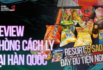 PGI.S 2021: Khách sạn cách ly 5 sao của các tuyển thủ PUBG Việt Nam