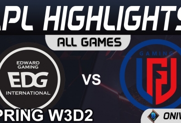 Highlight LPL 2021: EDG 'hủy diệt' LGD