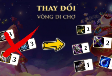 ĐTCL mùa 4.5: Những thay đổi về trang bị