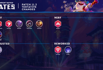 Chi tiết bản cập nhật ĐTCL 11.3