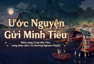 Genshin Impact ra mắt sự kiện 'Ước Nguyện Gửi Minh Tiêu'