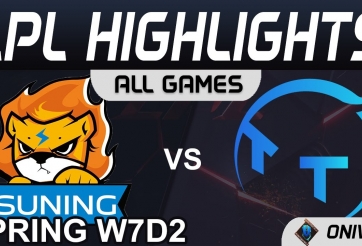 Highlight LPL 2021: SofM và Suning 'hủy diệt' TT