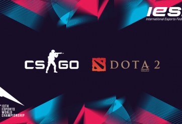 DOTA 2 và CSGO là nội dung thi đấu chính thức tại IESF Esports World Championship lần thứ 13