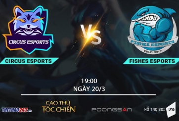 Circus Esports vs Fish Esports: 'Ông lão đánh cá và con cá mập'