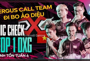 [MIC CHECK PGI.S] Pha call team đỉnh cao của Fergus giúp DxG giành 1000$