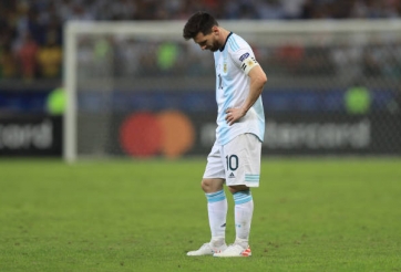 Messi speechless, Argentina defeated by Brazil at Copa America