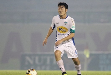 Xuan Truong on the pitch, HAGL lost at home