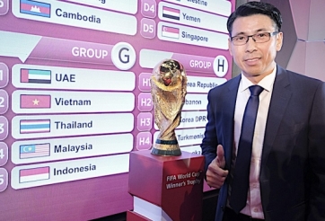 How do Malaysia and Indonesia head coaches react to the second qualification draw?