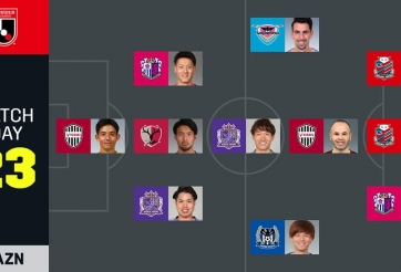 Chanathip and Iniesta feature in J-League round 23 best XI