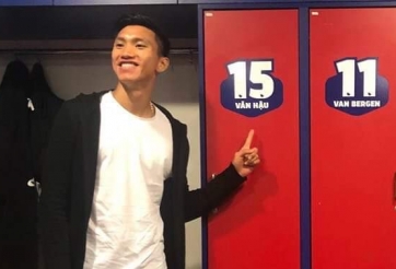 Doan Van Hau receives dream package at SC Heerenveen