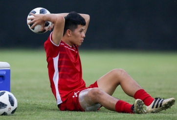 Dinh Trong comfortably rehabilitating
