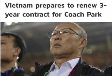 Thailand media: VFF to sign three-year contract with Park Hang-seo