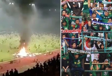 Indonesia's fans cause riot after the home team’s third consecutive loss