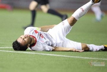 OFFICIAL: Quang Hai has a torn muscle, to leave the SEA Games 30