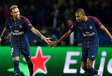 VIDEO: Cặp đôi Neymar-JR , Mbappe trong buổi tập của PSG.
