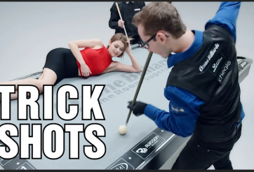 VIDEO: Những đường cơ ảo diệu của ông Vua bida biểu diễn - Florian 'Venom' Kohler